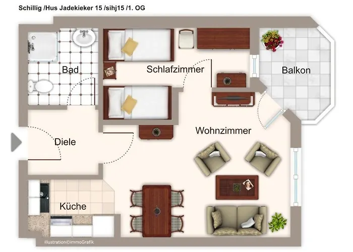 Hus Jadekieker Hus Jadekieker 15 Daire Schillig